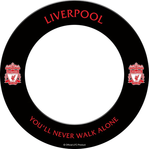 Liverpool FC Dartboard Surround Black