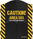 Mission Caution Area 501 Yellow Cabinet